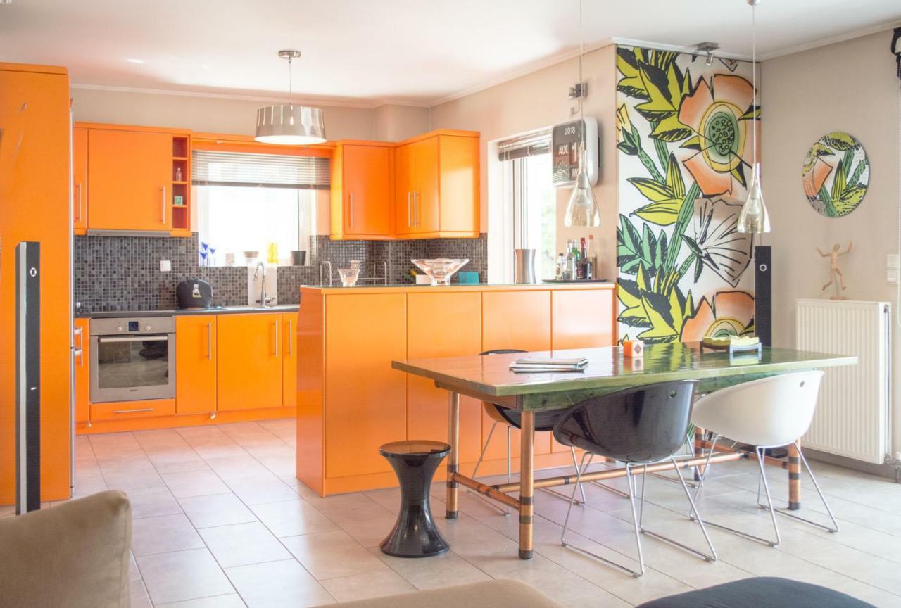 Designer'S Apartment Close To City Center Athena Bagian luar foto